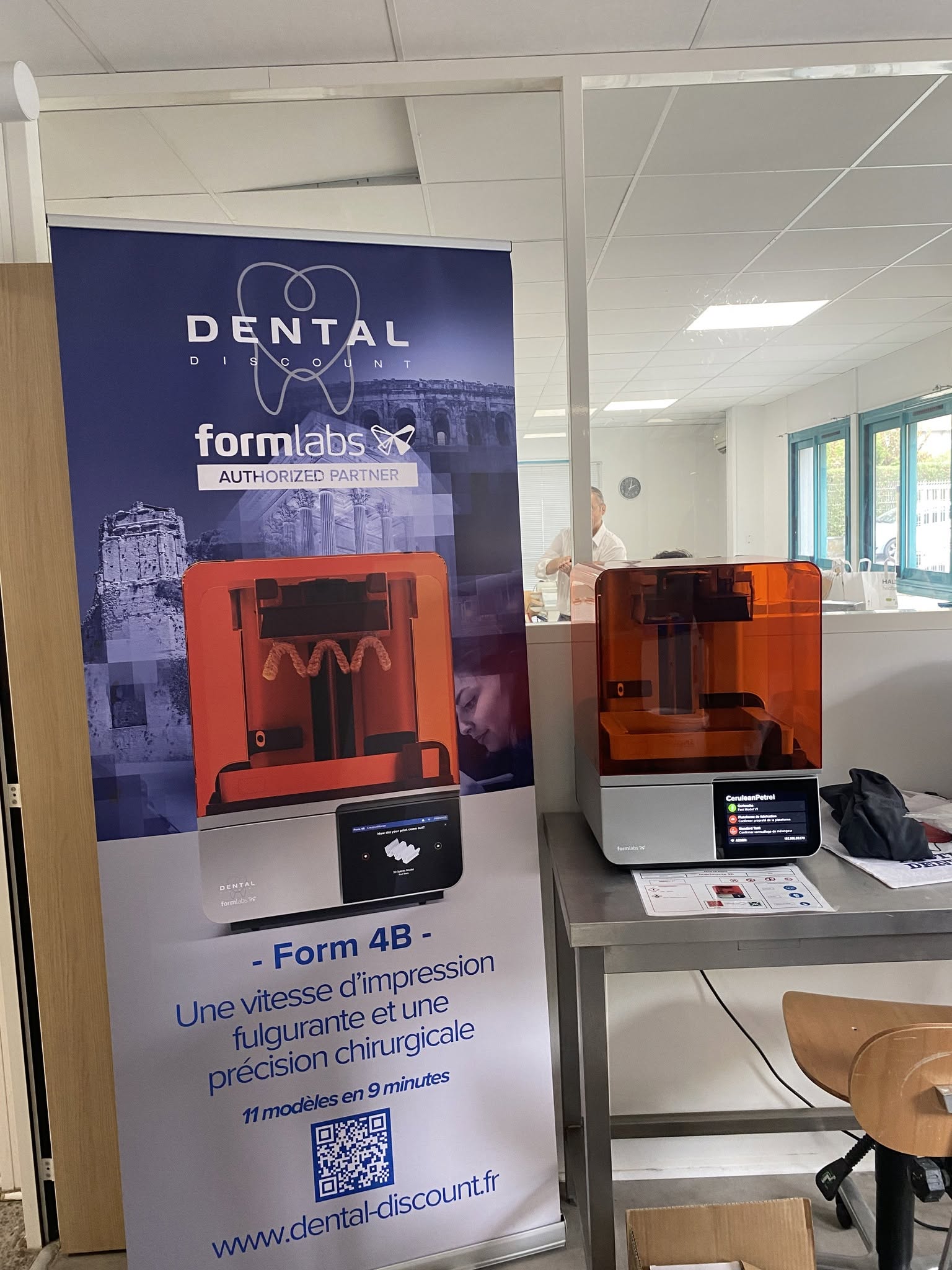 Découverte des équipements et du workflow d’impression 3D dentaire